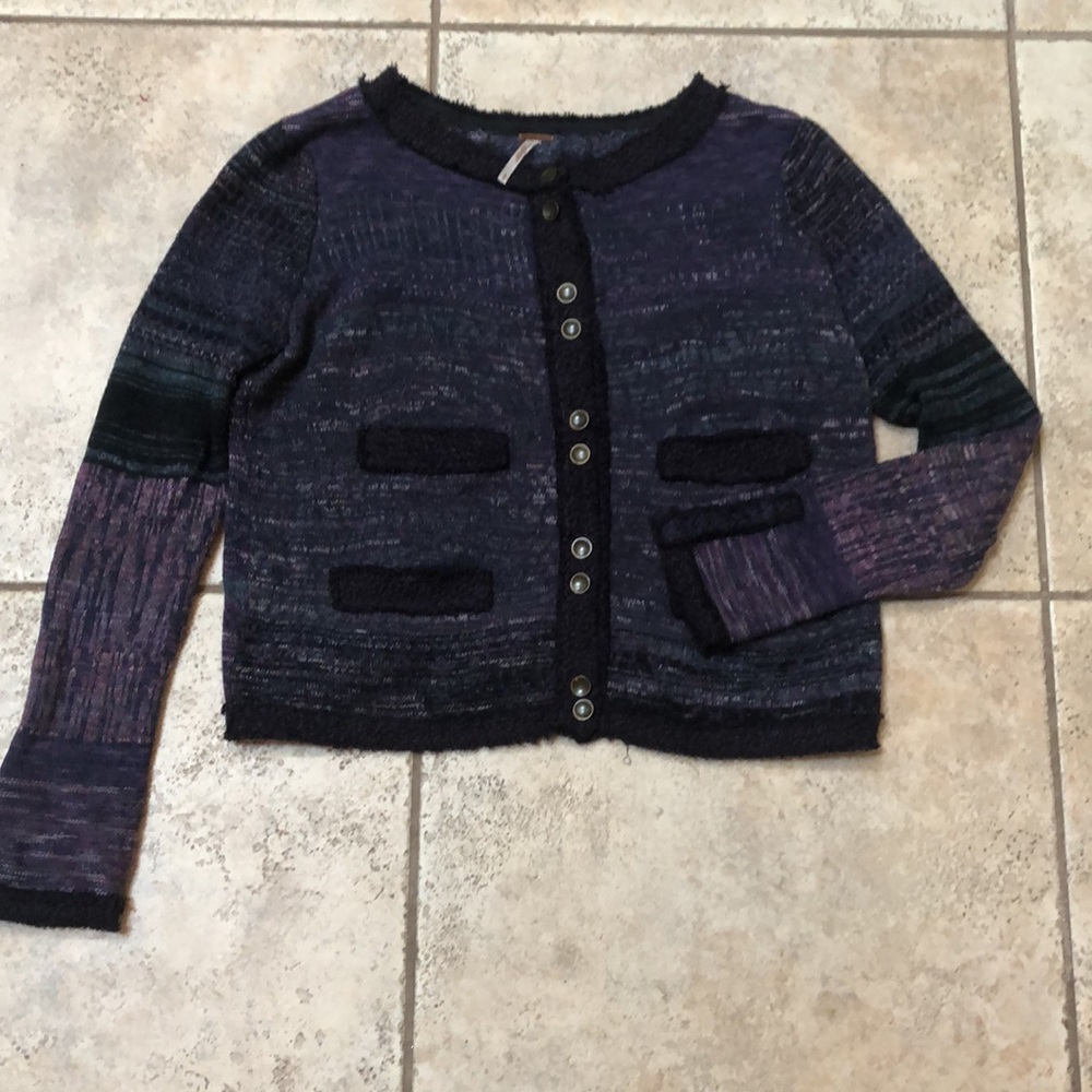 Free People Button Down Cardigan Sweater